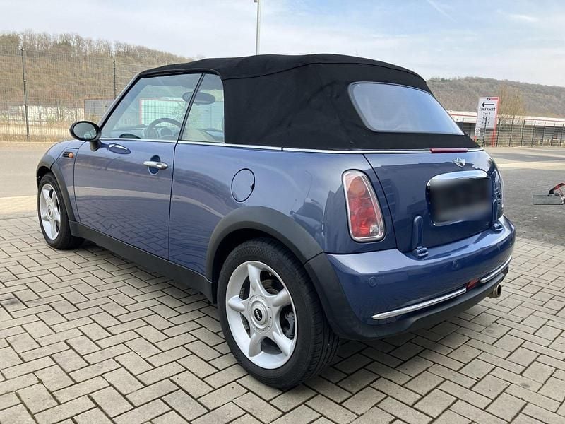 Used Mini Cooper Cabriolet 116 HP (85 kW) 2004 Blue Cabriolet