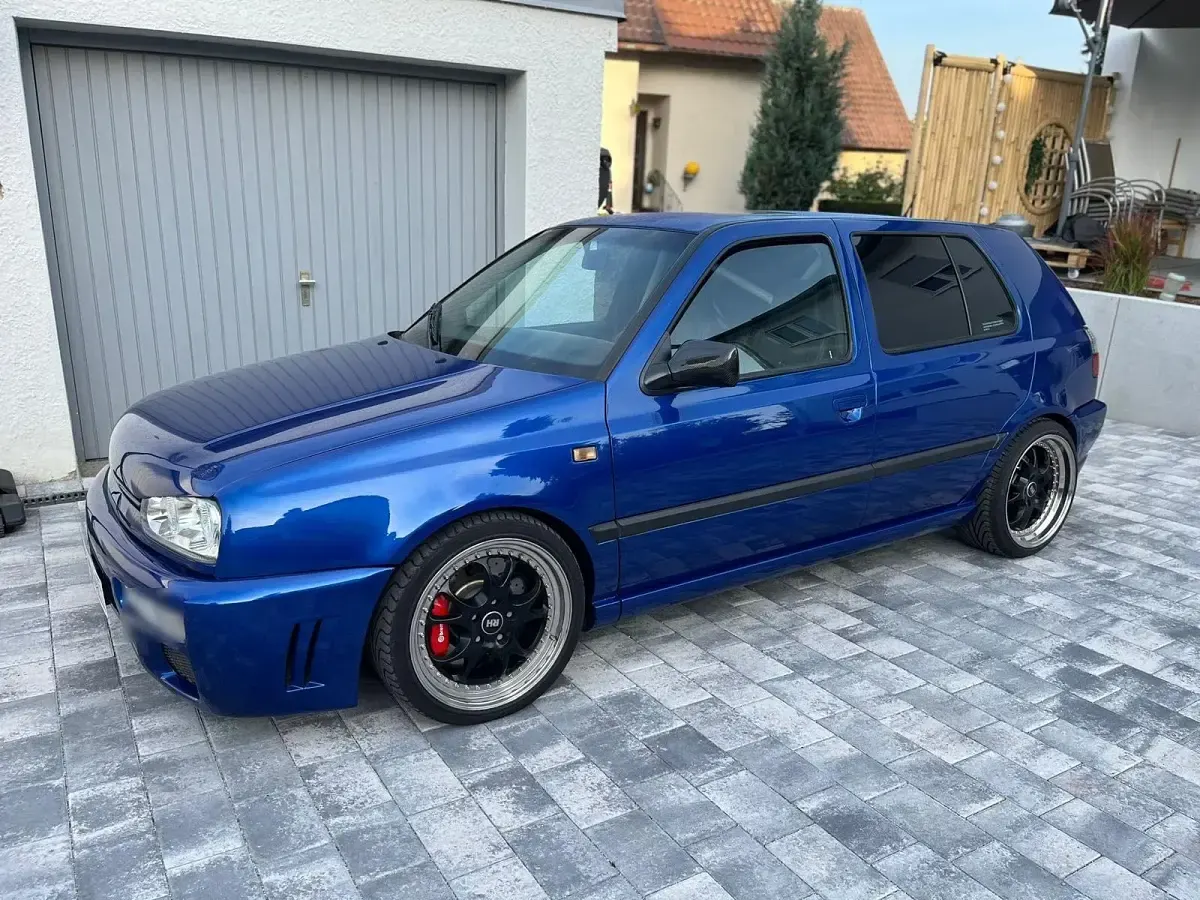 Brugt VW Golf III 280 HK (205 kW) 1992 Blå Hatchback