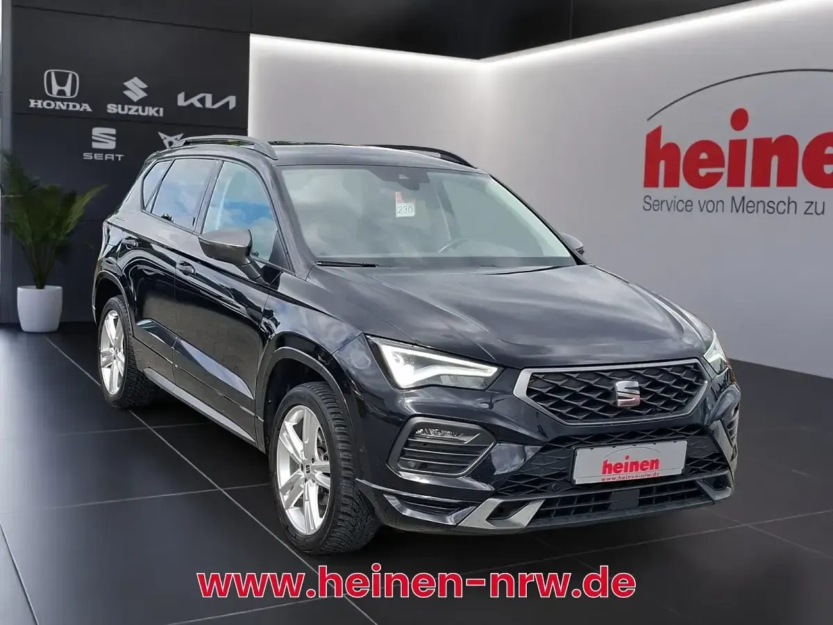 Gebraucht Seat Ateca CONNECT 150 PS (110 kW) 2023 Magic schwarz SUV