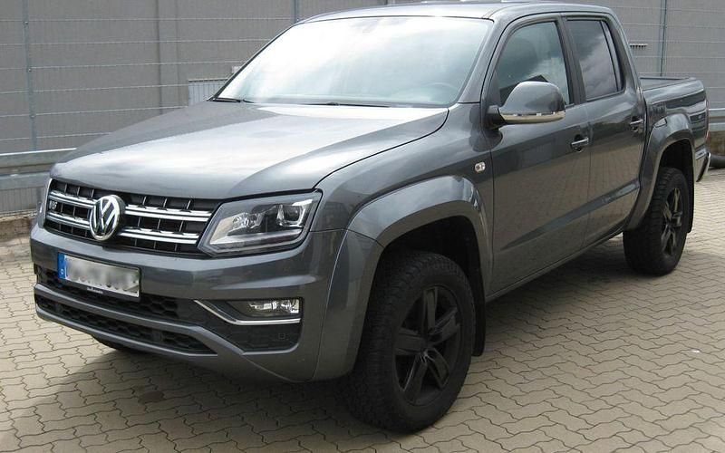 Grau Gebraucht 2016 VW Amarok Highline Abholung | 28.900 € (Teuer) - Bild 1/4