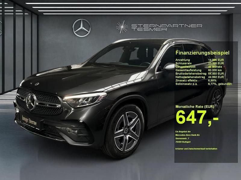 Graphitgrau Gebraucht 2024 Mercedes GLC300 AMG line SUV | 54.990 € (Superpreis) - Bild 1/3