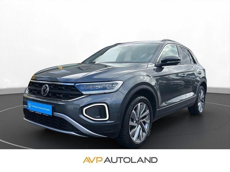 Indiumgrau Gebraucht 2024 VW T-Roc Goal SUV | 27.890 € (Superpreis) - Bild 1/4