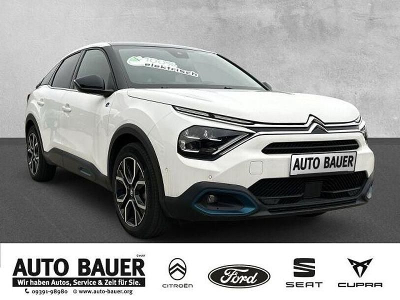 Weiß Gebraucht 2022 Citroën e-C4 Shine Limousine | 19.990 € (Fairer Preis) - Bild 1/4