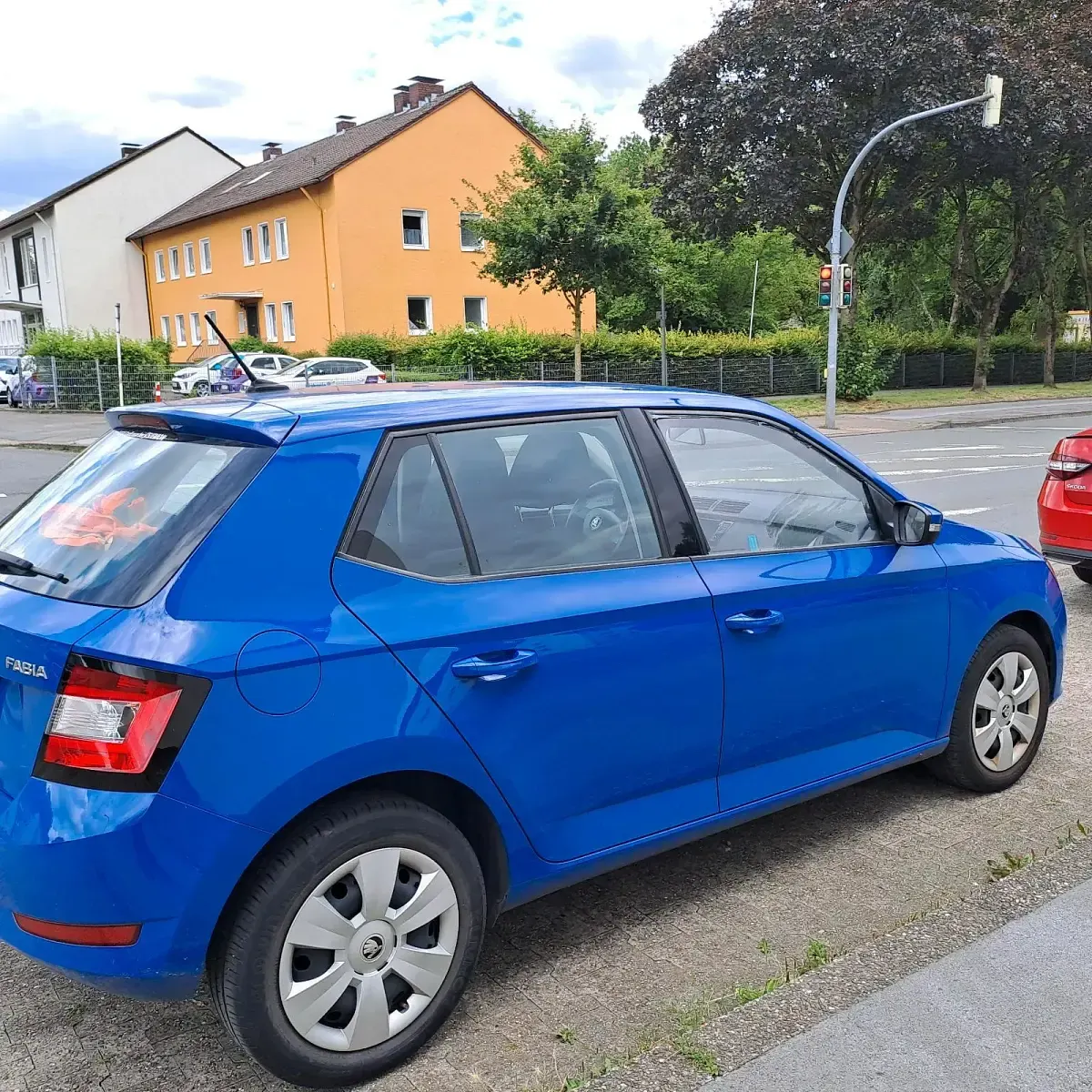 Gebraucht Skoda Fabia 75 PS (55 kW) 2019 Blau Kleinwagen