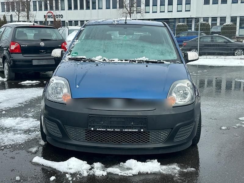 Gebraucht Ford Fiesta 69 PS (50 kW) 2007 Blau Kleinwagen
