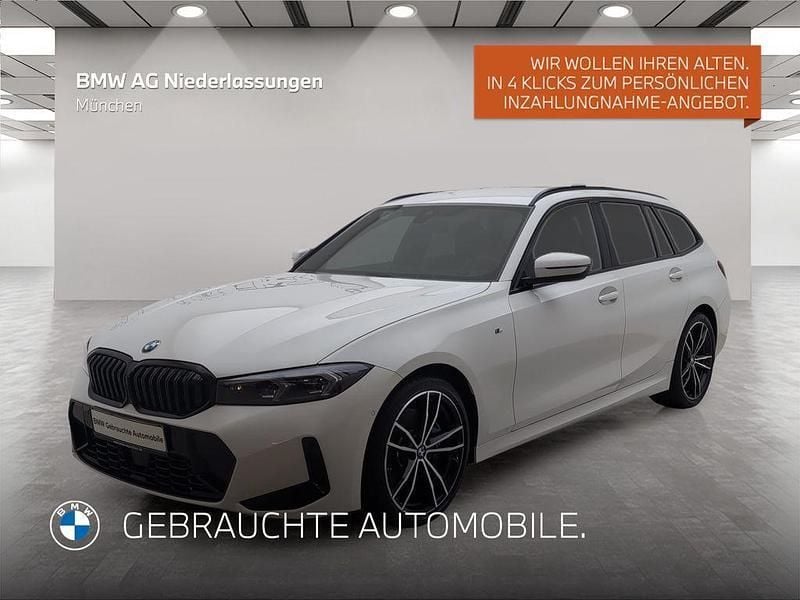Weiß Gebraucht 2022 BMW 320 M Sport Kombi | 37.480 € (Teuer) - Bild 1/4