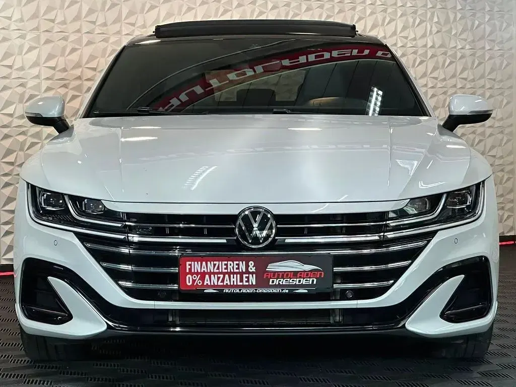 Gebraucht VW Arteon R-line 200 PS (147 kW) 2021 Weiß Limousine