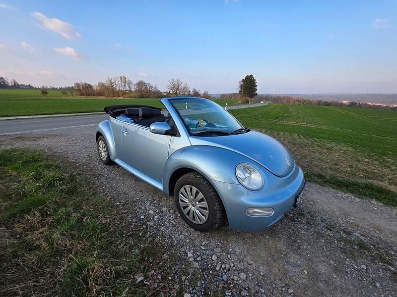 Gebraucht VW New Beetle Highline 116 PS (85 kW) 2005 Blau Kleinwagen