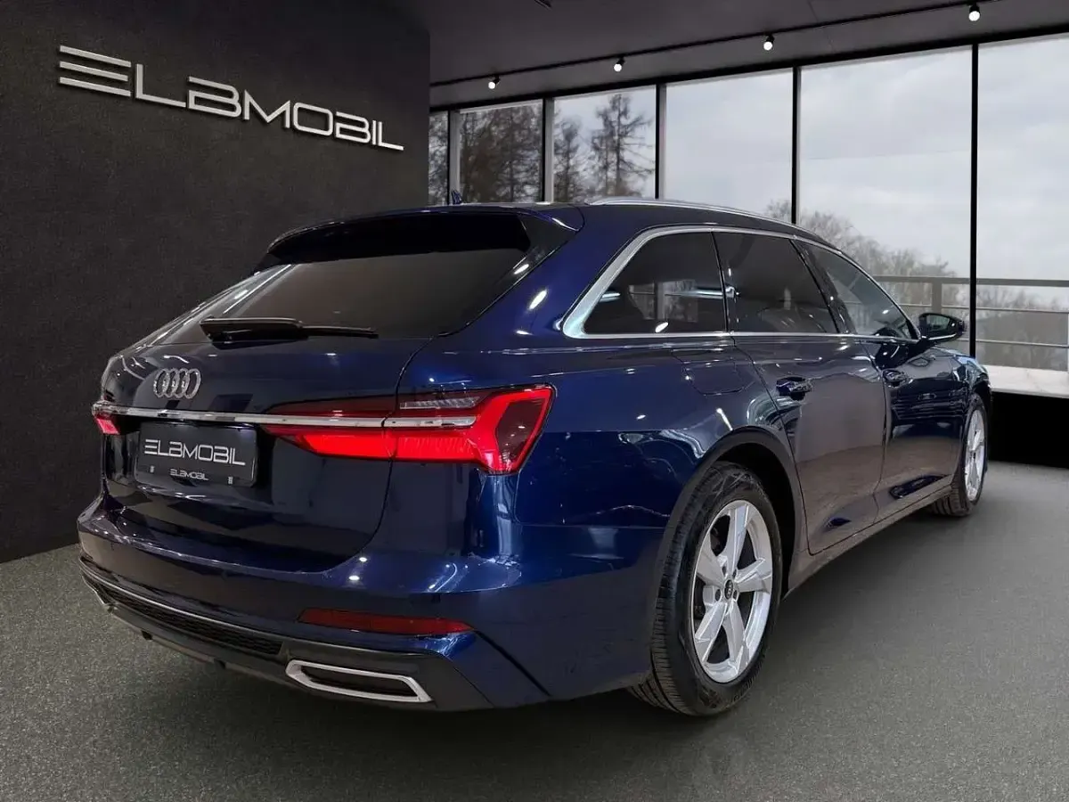 Gebraucht Audi A6 S-Line 204 PS (150 kW) 2021 Blau Kombi