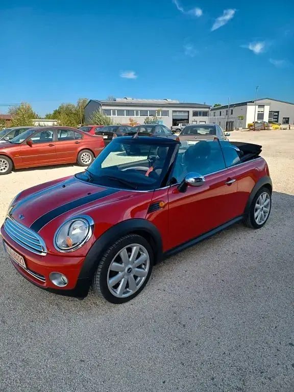 Gebraucht Mini Cooper Cabriolet 122 PS (89 kW) 2009 Rot Cabrio