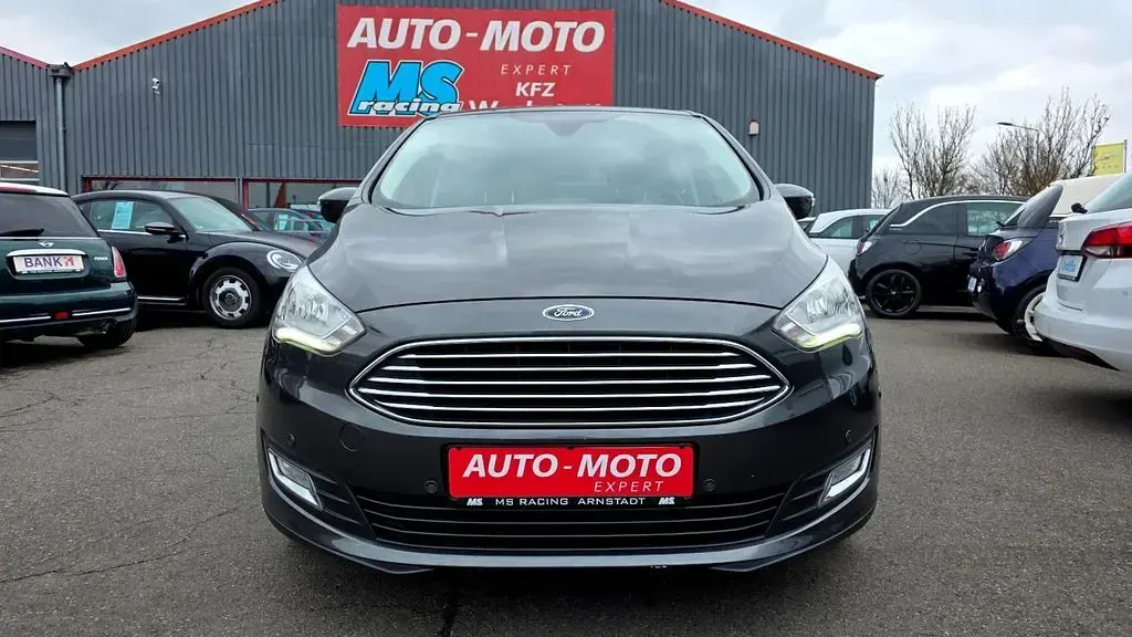 Gebraucht Ford C-MAX Titanium 150 PS (110 kW) 2015 Grau Van / Kleinbus
