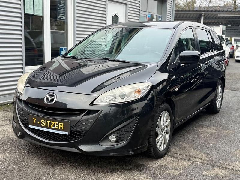 Gebraucht Mazda 5 Center-Line 116 PS (85 kW) 2011 Schwarz Van / Kleinbus