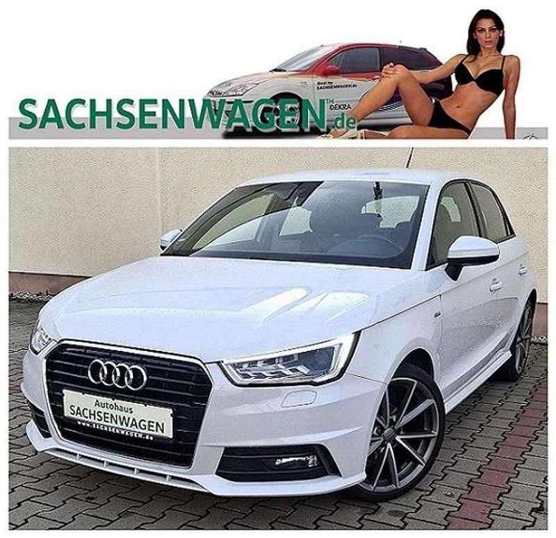 Weiß Gebraucht 2015 Audi A1 S-Line Kleinwagen | 12.290 € (Fairer Preis) - Bild 1/4