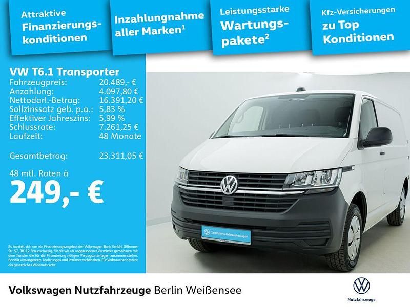 Gebraucht VW T6.1 110 PS (80 kW) 2021 Weiß Van