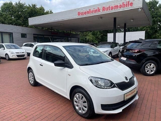 Weiss (metallic) Gebraucht 2017 Skoda Citigo Active Kleinwagen | 6.950 € (Fairer Preis) - Bild 1/4