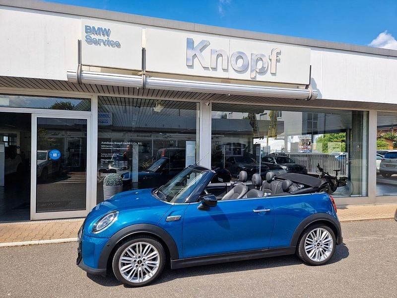 Blau Gebraucht 2021 Mini Cooper S Cabriolet Cabrio | 27.900 € (Fairer Preis) - Bild 1/4