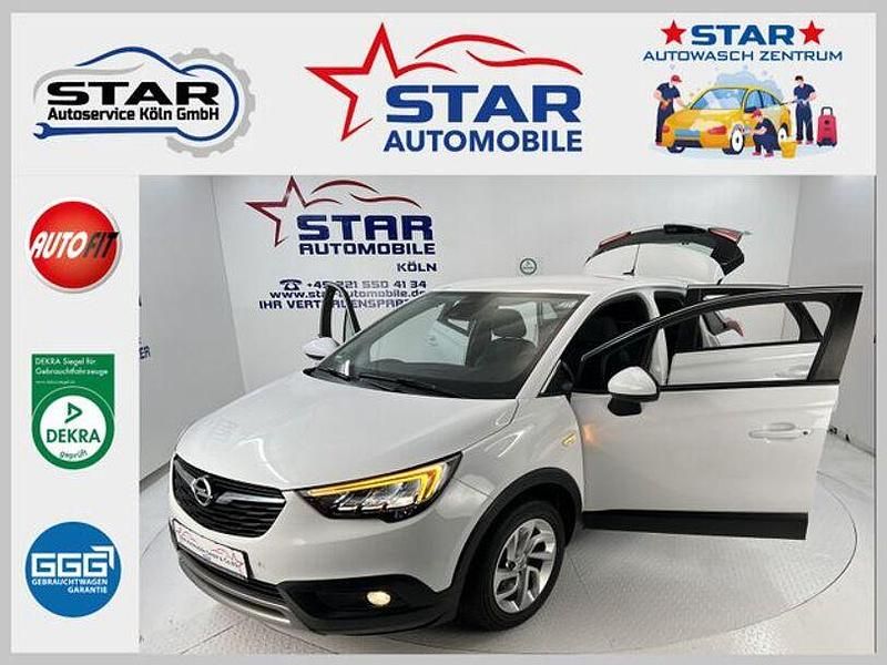 Schneeweiss Gebraucht 2020 Opel Crossland X Innovation SUV | 13.390 € (Fairer Preis) - Bild 1/4
