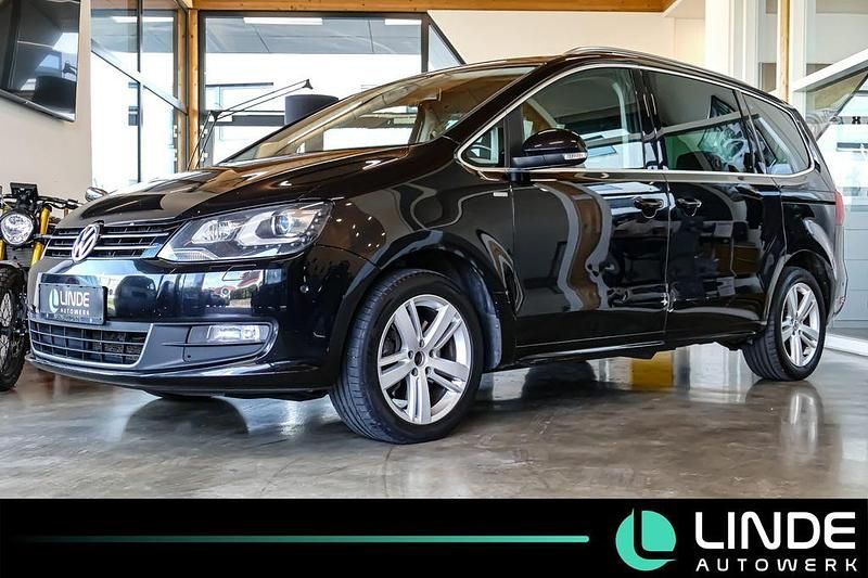 Schwarz Gebraucht 2013 VW Sharan Match Van / Kleinbus | 3.490 € (Superpreis) - Bild 1/4