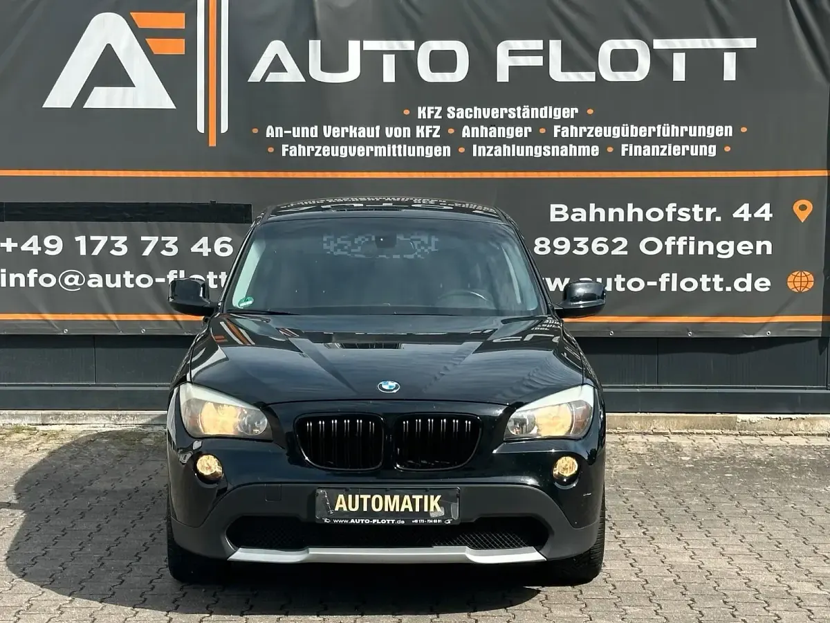 Gebraucht BMW X1 143 PS (105 kW) 2012 Schwarz SUV