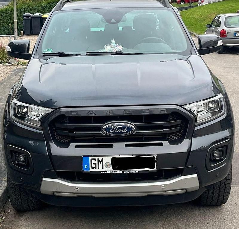 Silber Gebraucht 2021 Ford Ranger Wildtrack Abholung | 35.500 € (Guter Preis) - Bild 1/4