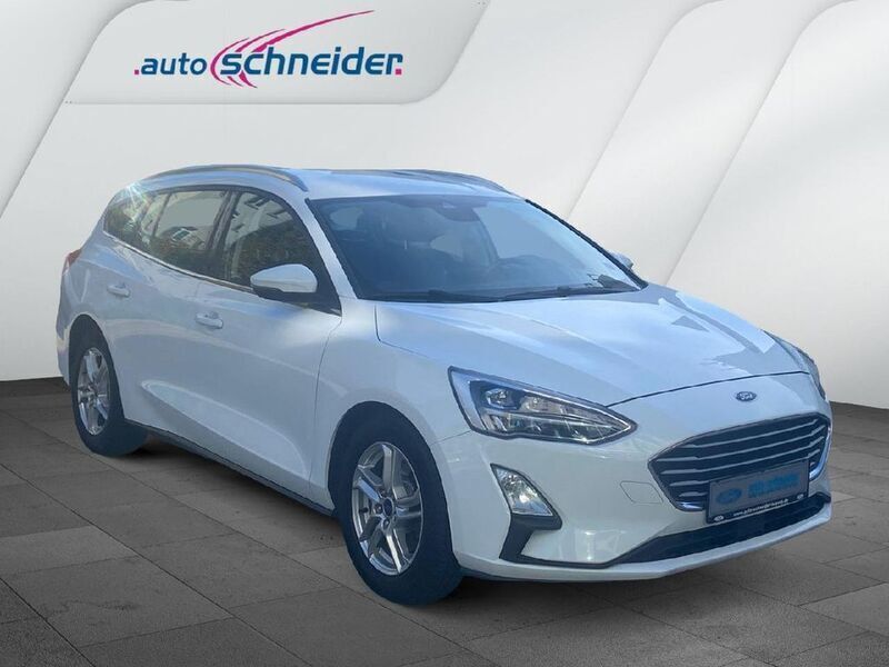 Gebraucht Ford Focus Cool & Connect 120 PS (88 kW) 2018 Frostweiß Kombi