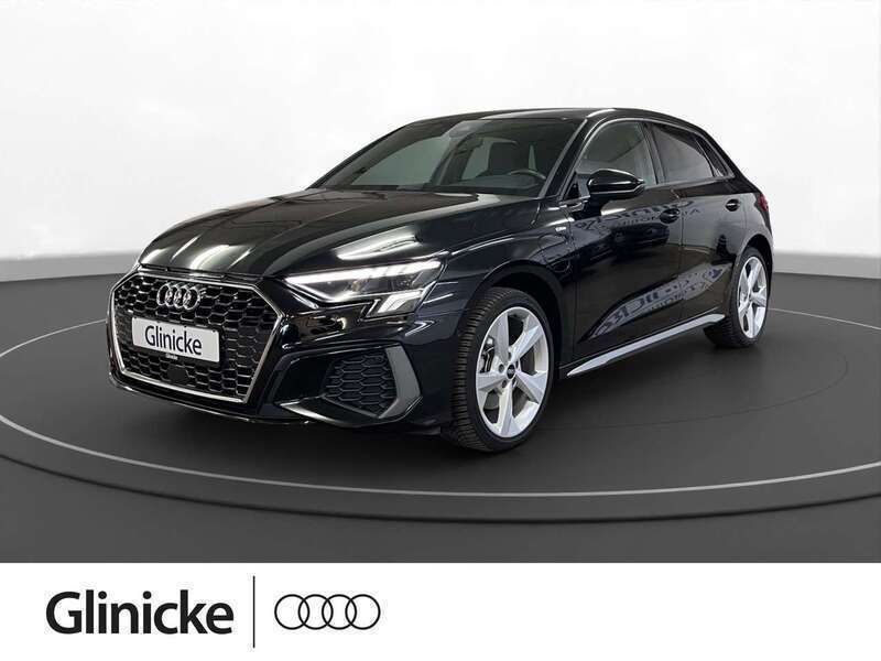 Mythosschwarz metallic Gebraucht 2021 Audi A3 e-tron S-Line Kleinwagen | 27.480 € (Fairer Preis) - Bild 1/3