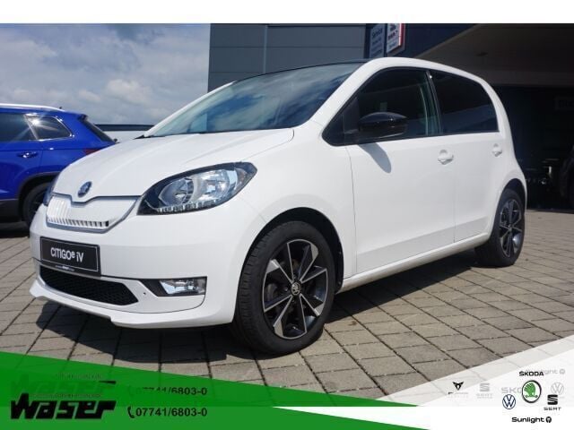 Weiß Gebraucht 2021 Skoda Citigo-e IV Style Kleinwagen | 12.750 € (Fairer Preis) - Bild 1/4
