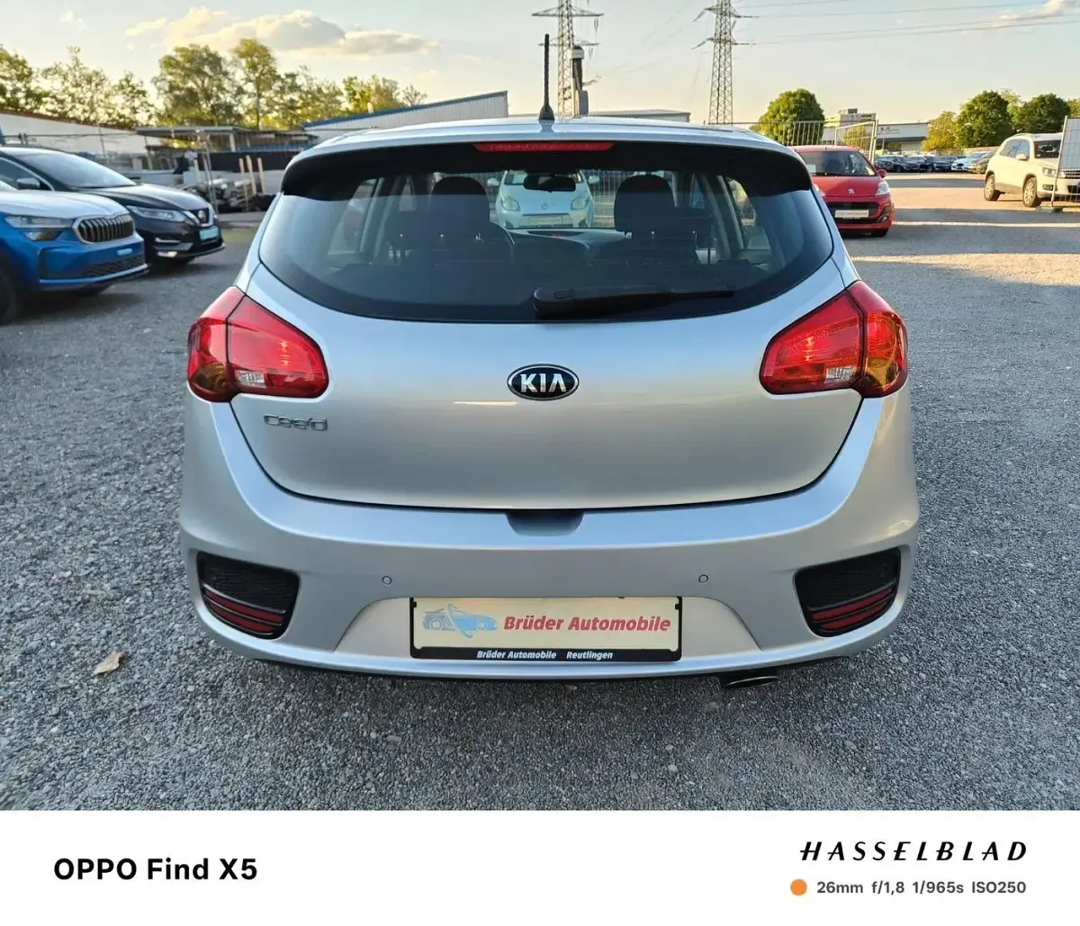 Gebraucht Kia Ceed Edition 7 135 PS (99 kW) 2016 Silber Kleinwagen