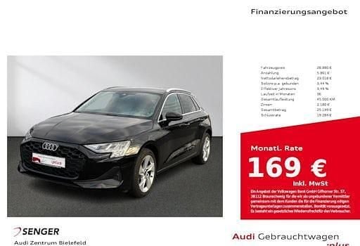 Usado Audi A3 Ambiente 116 HP (85 kW) 2025 Preto Sedan