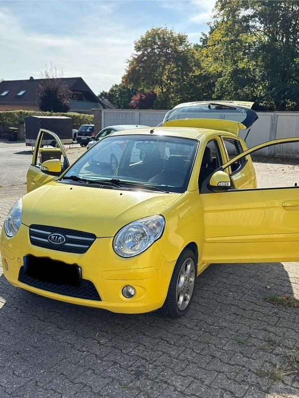 Gelb Gebraucht 2008 Kia Picanto Kleinwagen | 1.300 € - Bild 1/4