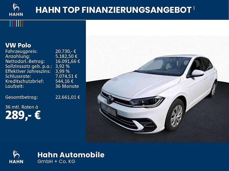 Gebraucht VW Polo Style 110 PS (80 kW) 2023 Weiß Kleinwagen