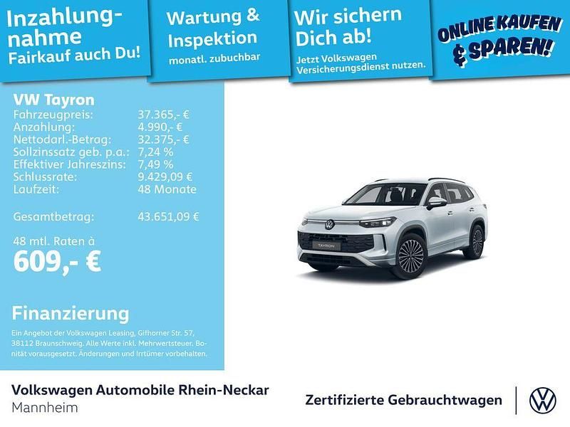 Gebraucht VW Tayron Life 150 PS (110 kW) 2025 Grau SUV