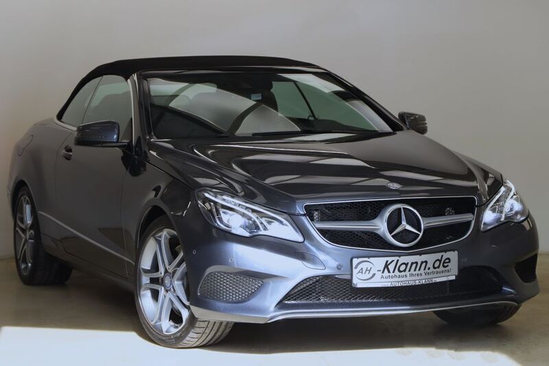 Grau Gebraucht 2014 Mercedes E400 Cabrio | 18.999 € - Bild 1/4