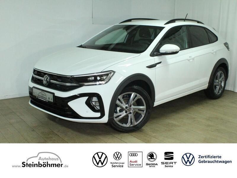 Pure white (weiß) Gebraucht 2024 VW Taigo R-line SUV | 21.485 € (Fairer Preis) - Bild 1/4