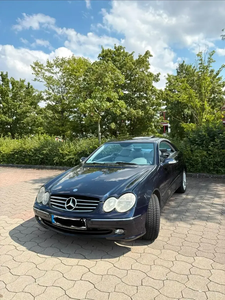 Gebraucht Mercedes CLK240 170 PS (125 kW) 2004 Blau Coupé