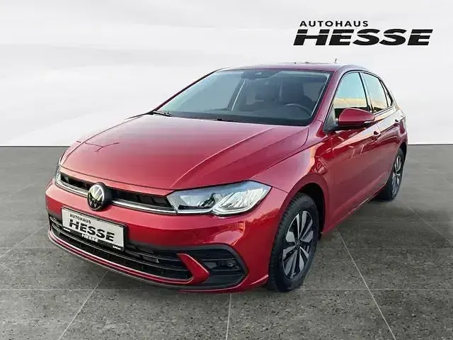 Gebraucht VW Polo Move 110 PS (80 kW) 2023 Rot Kleinwagen