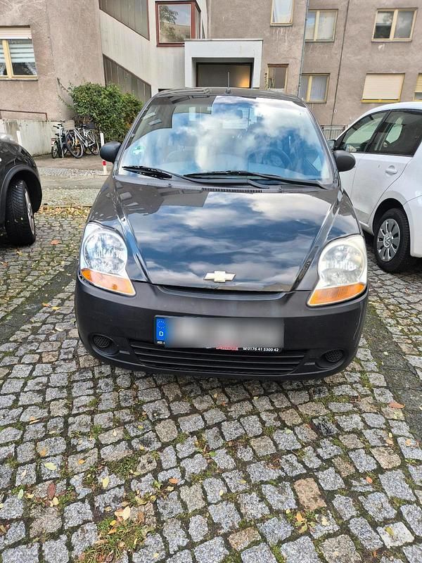 Schwarz Gebraucht 2009 Chevrolet Matiz Kleinwagen | 900 € (Fairer Preis) - Bild 1/4