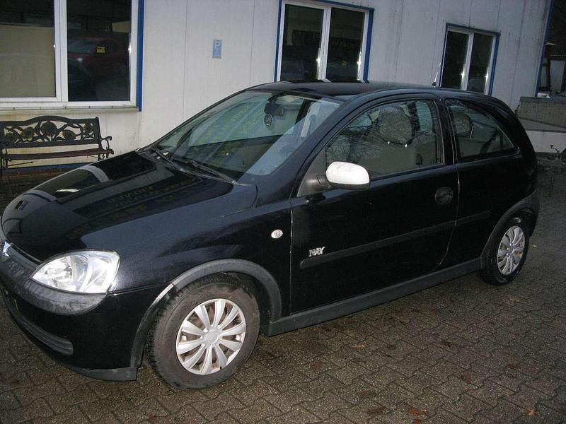 Gebraucht Opel Corsa Njoy 58 PS (42 kW) 2003 Schwarz Limousine