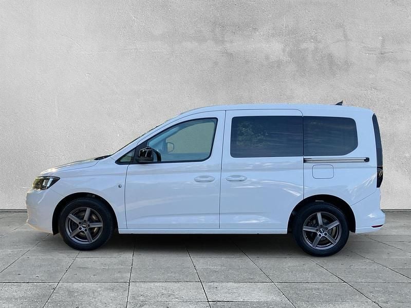 Gebraucht VW Caddy 116 PS (85 kW) 2021 Weiß Van / Kleinbus