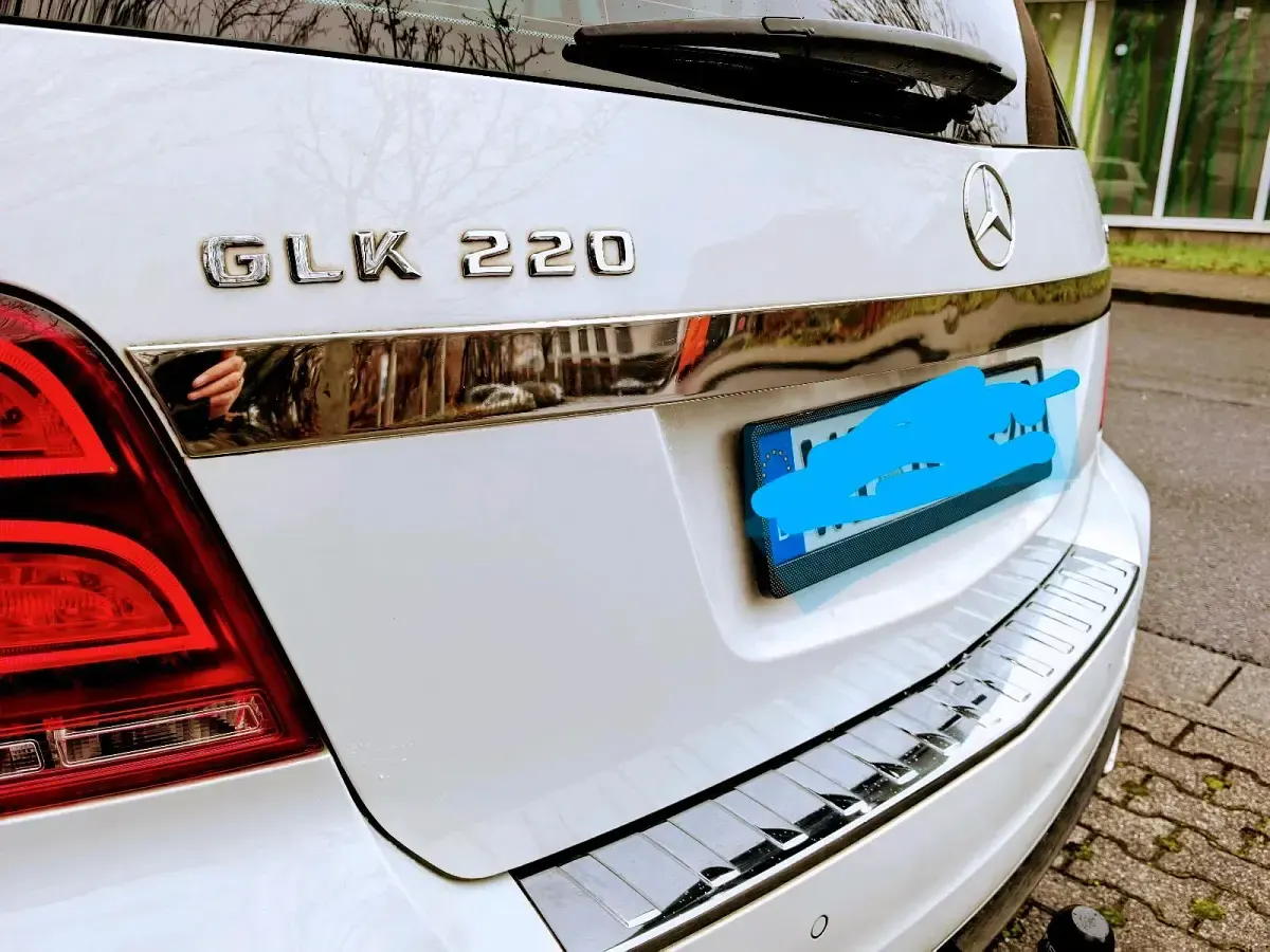 Gebraucht Mercedes GLK220 170 PS (125 kW) 2013 Weiß SUV