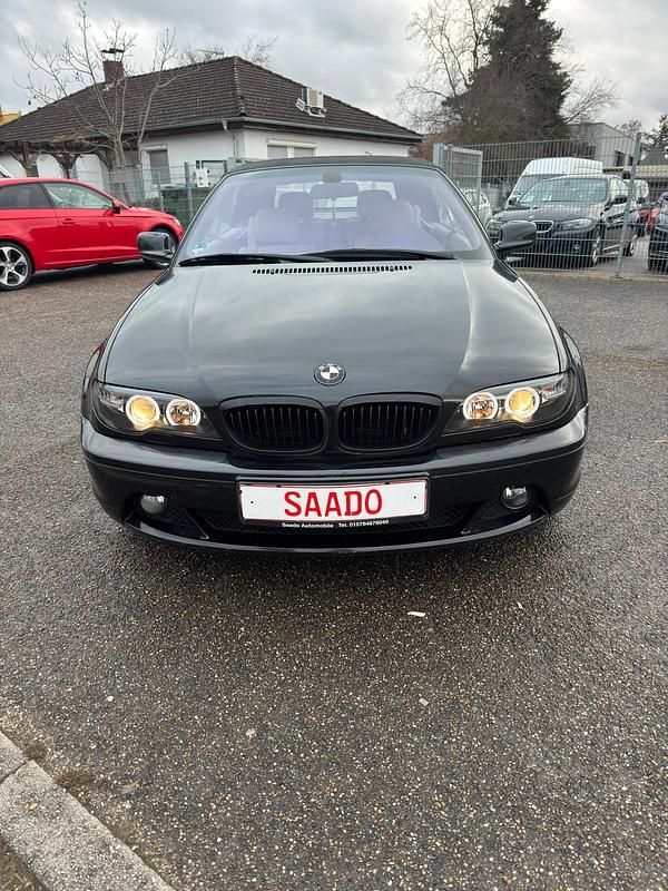 Schwarz Gebraucht 2005 BMW 318 Cabriolet Cabrio | 5.999 € (Fairer Preis) - Bild 1/4