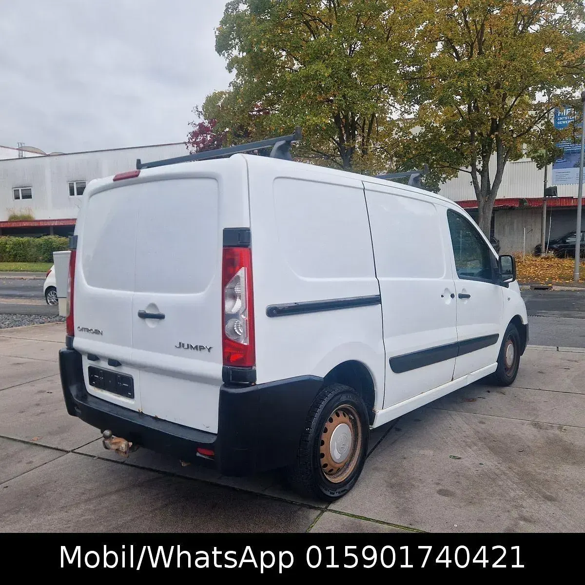 Gebraucht Citroën Jumpy 90 PS (66 kW) 2012 Weiß Van / Kleinbus