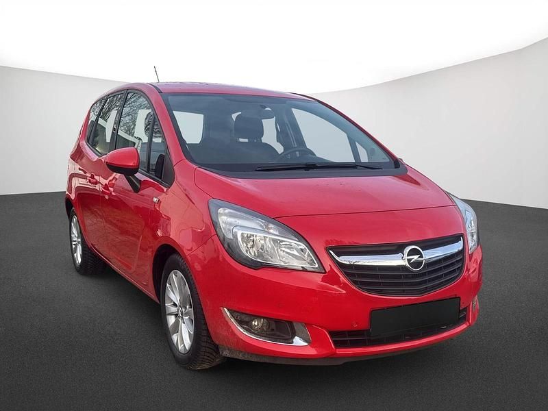 Gebraucht Opel Meriva Edition 120 PS (88 kW) 2015 Magmarot Van / Kleinbus