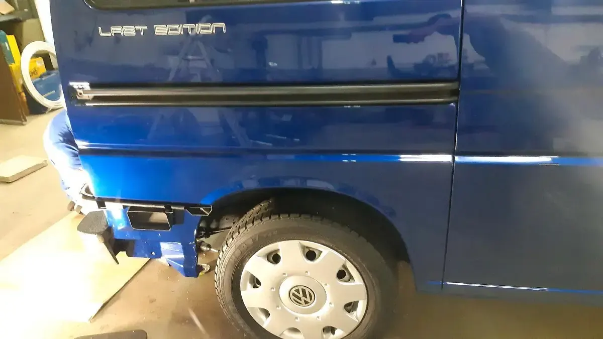 Gebraucht VW Multivan Edition 151 PS (111 kW) 2003 Blau Van / Kleinbus