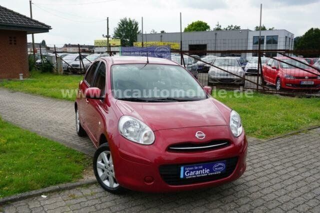 Andere farbe metallic Gebraucht 2012 Nissan Micra Acenta Kleinwagen | 4.899 € (Fairer Preis) - Bild 1/4