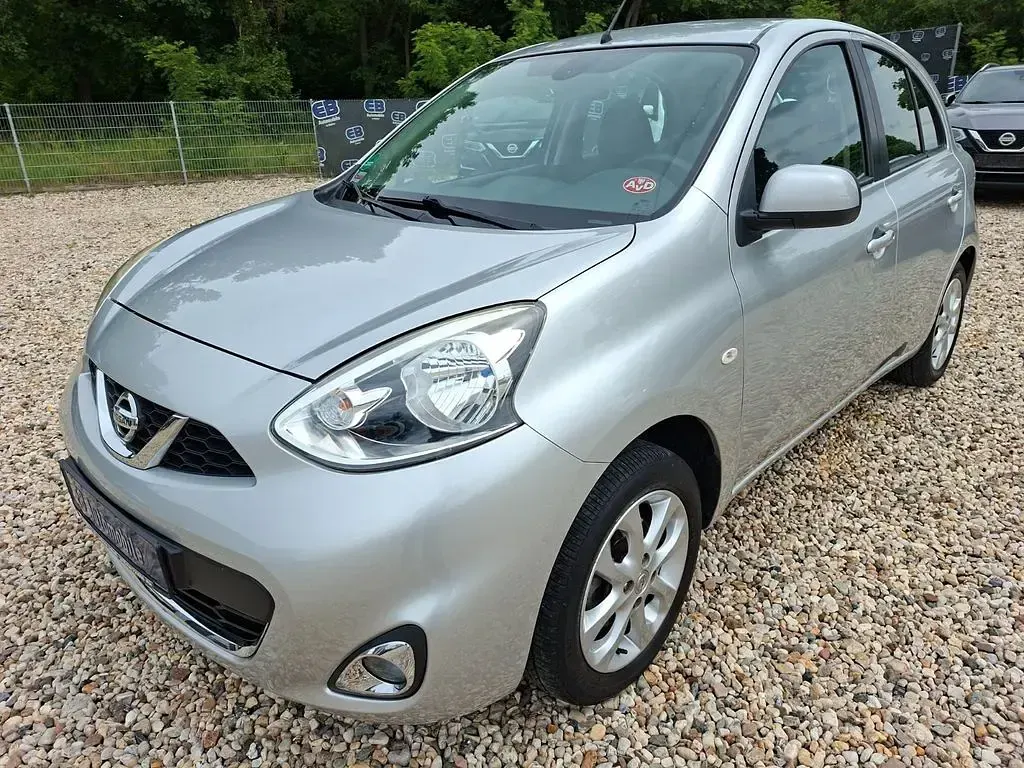 Gebraucht Nissan Micra Acenta 80 PS (58 kW) 2014 Silber Kleinwagen