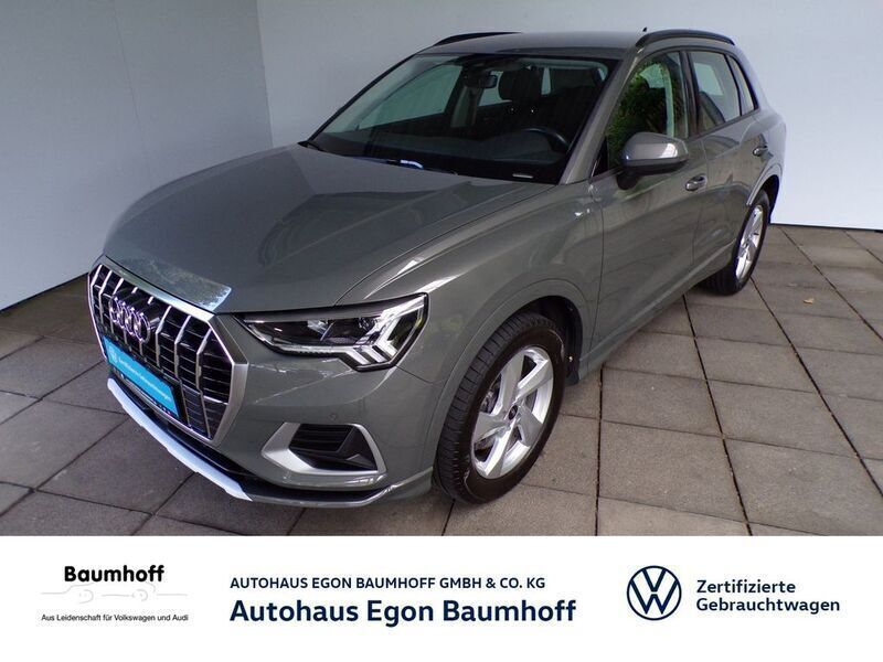 Grau Gebraucht 2021 Audi Q3 S-Line SUV | 31.470 € (Superpreis) - Bild 1/4