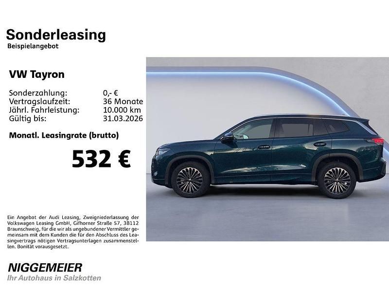 Gebraucht VW Tayron Life 150 PS (110 kW) 2025 Blau SUV