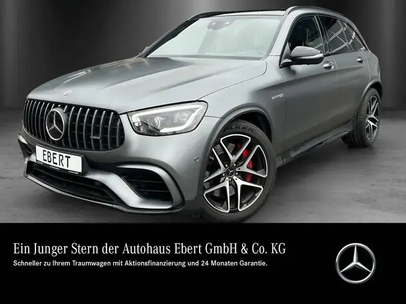 Grau Gebraucht 2021 Mercedes GLC63 AMG AMG SUV | 74.440 € (Etwas zu teuer) - Bild 1/4