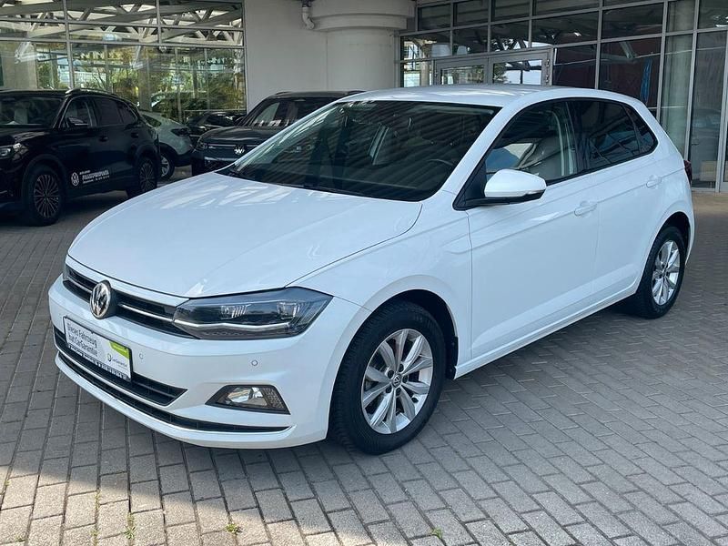 Weiß Gebraucht 2018 VW Polo Highline Limousine | 15.270 € (Fairer Preis) - Bild 1/4